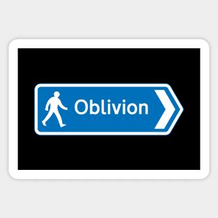 Oblivion Sticker